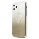 Guess GUHCN65SGTLGO iPhone 11 Pro Max dėklas Glitter Triangle, auksinis