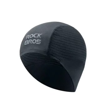 Rockbros LF25956 Seamless Knit Cycling Cap - Black