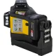 Linijinis lazeris STABILA LAX 600 G 12 V, 3 x 360°, žalias spindulys