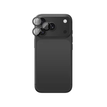 AmazingThing Radix Vision Lens kameros apsauginis stiklas iPhone 18 Pro / 18 Pro Max, juodas