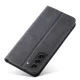 Atverčiamas dėklas Samsung Galaxy S23+ Magnet Fancy Case su piniginės ir stovo funkcija, juodas