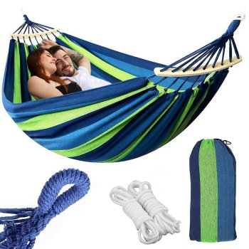 XXL Double Brazilian Garden Hammock 270x160cm 200kg