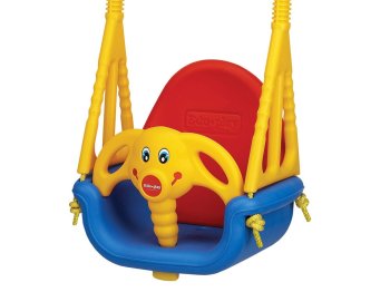 Vaikiškos sūpynės Ricokids 3-in-1 Jumbo Elephant 101