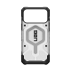 UAG Pathfinder Clear MagSafe dėklas iPhone 17 Pro Max telefonui, balta/pilka