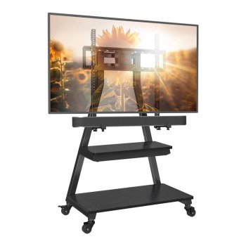 Perlegear PGFS08-US pastatomas TV stovas 43-80", juodas
