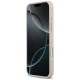 Guess 4G Stripe MagSafe dėklas iPhone 17 Pro Max telefonui, rožinis