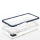Dėklas Hybrid Armor Clear 3 in 1 telefonui Samsung Galaxy A22 4G, mėlynas