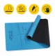 4Fizjo 1186 Yoga and Exercise Mat, 4 mm, Blue