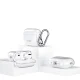 Dėklas Tech-Protect FlexAir ausinėms AirPods Pro, skaidrus