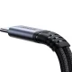 Joyroom SY-C02 2-in-1 USB-C į USB-C ir 3.5 mm garso adapteris (juodas)