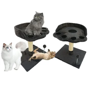 Cat Scratching Post and Bed "Paw", 47.5 cm
