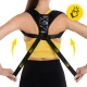 4FIZJO Posture Corrector Clavicle Brace, One Size, Black