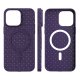 Woven Case MagSafe for iPhone 15 Pro, Purple