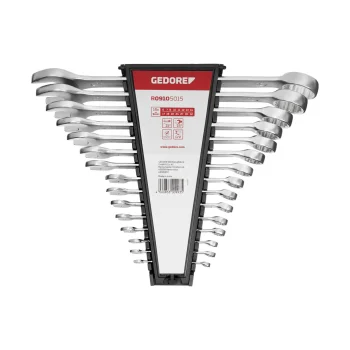 Kombinuotų veržliarakčių rinkinys GEDORE red, 15 dalių (6–32 mm)