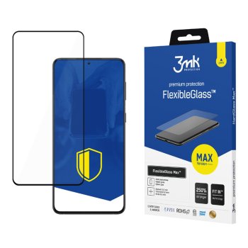3mk FlexibleGlass Max™ Hybrid Glass for Samsung Galaxy S21 5G, Black