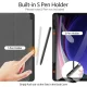 Atverčiamas dėklas Dux Ducis Domo skirtas Samsung Galaxy Tab S9 su stovu, juodas