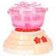 3D geliukų figũrėlių gamybos rinkinys Magic Kitchen, 62 dalys, abrikosų spalvos