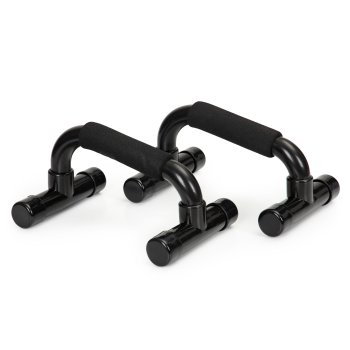 Push up bars – handles for push-ups, 2 pcs, black