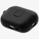 Ausinių dėklas Uniq Clyde, skirtas AirPods Pro 3, juodas ir pilkas