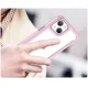 Dėklas Outer Space Case telefonui iPhone 14 Plus su geliniu rėmeliu, rožinis