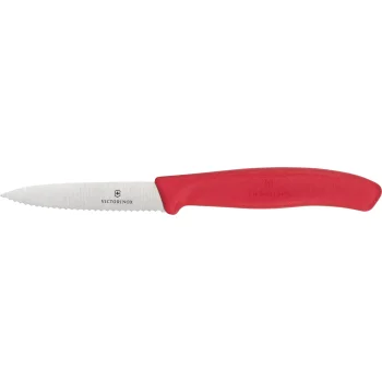 Daržovių peilis Victorinox Swiss Classic, 8 cm, raudonas