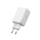 Tinklo įkroviklis Tech-Protect NC45W-GAN 2xUSB-C 45W, baltas