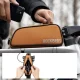 Vandeniui atsparus dviračio rėmo krepšys Rockbros TL004 0.7L, oranžinis