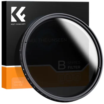 K&F Concept B-Series Fader ND2-400 kintamo tankio ND filtras 82 mm