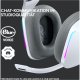 Belaidės žaidimų ausinės Logitech G733 Lightspeed, baltos