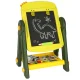 Double-sided Magnetic Dry Erase Board for Kids with Chalk, Dinosaur Design
