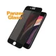 PanzerGlass iPhone 6 / 6s / 7 / 8 / SE Tempered Glass E2E Super+ Privacy, Black Frame