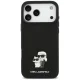 Karl Lagerfeld Karl&Choupette silicone case for iPhone 18 Pro Max / 17 Pro Max, black
