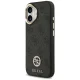 Guess iPhone 17 Case 4G Strass Logo MagSafe, Black