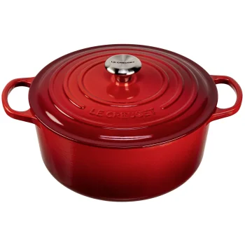Ketaus puodas Le Creuset Signature Round 28 cm, 6.7 l, Cerise