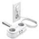 Orico AP3 65W GaN ilgintuvas 2x AC + 2x USB-A + 2x USB-C, baltas