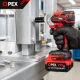 Akumuliatorinis smūginis suktuvas OPEX TOOLS OPX28009, 21V, 350Nm su 2 akumuliatoriais