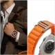 Tech-Protect Nylon Pro dirželis Apple Watch (42/44/45/49 mm), Titanium Olive