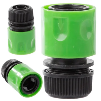 Quick Connector for 1/2" Garden Hose, Green