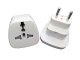 Universalus kelioninis maitinimo adapteris, UK į EU (2-pin), Baltas