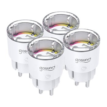 Gosund EP2-Z-4 ZigBee išmanusis kištukinis lizdas 10A (4 vnt.)