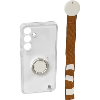 „Samsung Clear Gadget Case“ dėklas „Samsung Galaxy S24 Plus“, skaidrus