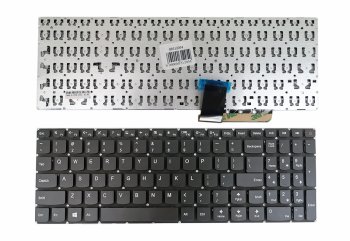 Extra Digital klaviatūra Lenovo 110-15 / 110-15ibr nešiojamiems kompiuteriams, juoda