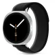 Tech-Protect Nylon Stripe dirželis Samsung Galaxy Watch 40/44/46mm, juodas/oranžinis