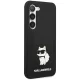 Karl Lagerfeld Samsung Galaxy S24 Case Silicone NFT Choupette, Black