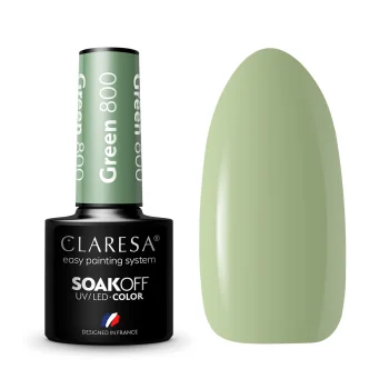 Claresa Green 800 Hybrid Nail Polish, 5g