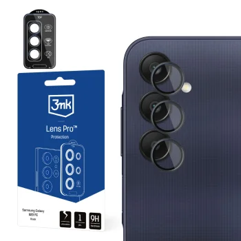 Kameros apsauginis stiklas 3mk Lens Protection Pro Samsung Galaxy A25 5G, juodas