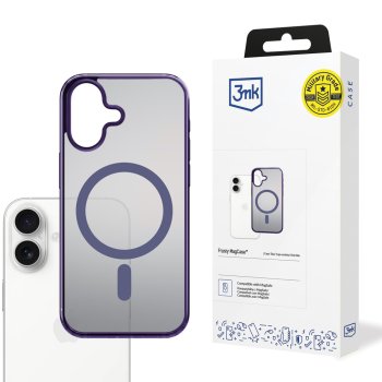 3Mk Protection Frosty MagCase for iPhone 17, Purple