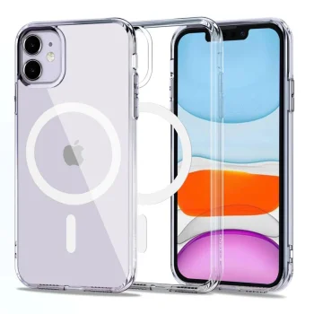 Tech-Protect MagMat MagSafe dėklas iPhone 11, Skaidrus