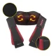 4FIZJO SHIATSU PRO+ Back Shoulder Neck Body Warming Pillow Massager, Black/Red