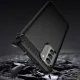 Dėklas Nokia G400 Carbon Case, lankstus TPU nugarėlė, juodas
